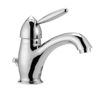 PARIS Monocomando lavabo con scarico automatico finitura bronzato