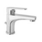 TEMA Monocomando lavabo con scarico automatico finitura cromo con cartuccia a risparmio d'acqua