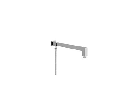Braccio doccia  con deviatore finitura cromo