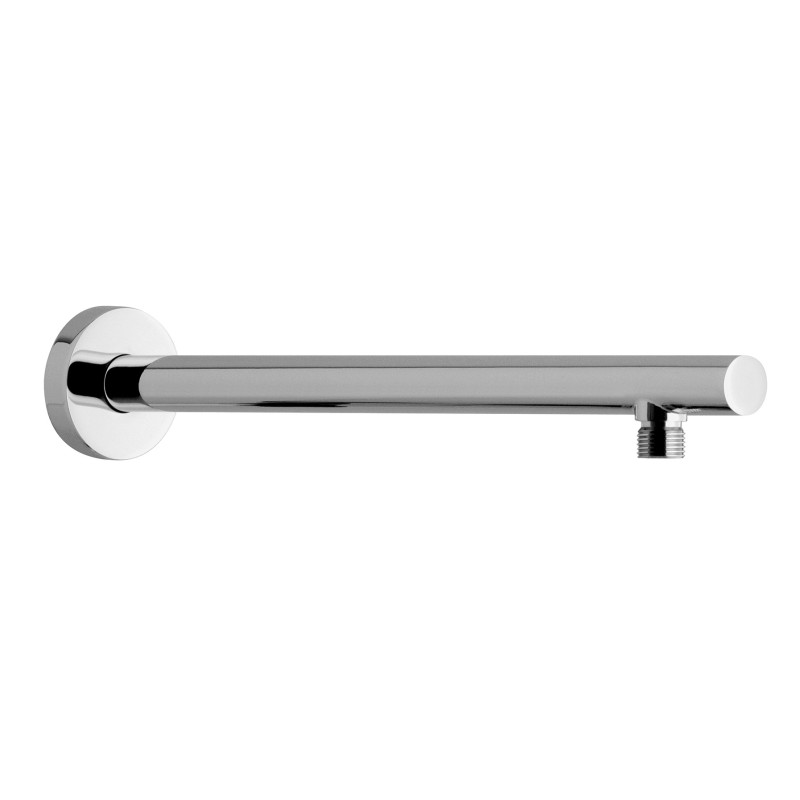 Braccio doccia diritto L 350 mm finitura nero opaco