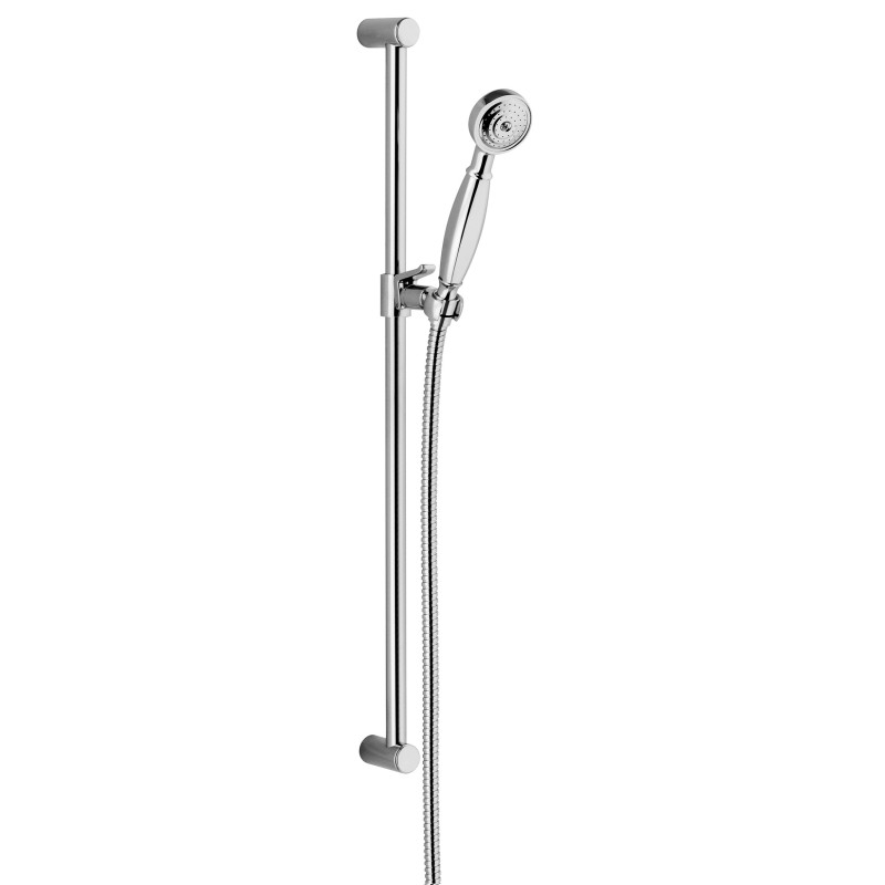 Saliscendi completo modello Svizzera cm 63 finitura cromo