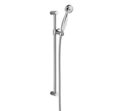 Saliscendi completo modello Svizzera cm 113 finitura cromo