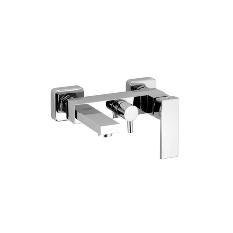 SLIM gruppo vasca senza kit doccia finitura cromo