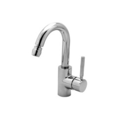 JACKIE miscelatore monocomando per bidet bocca girevole finitura cromo