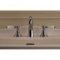 RETRO' Batteria lavabo con bocca alta e scarico finitura cromo