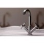 JAX Monoforo lavabo con scarico finitura cromo