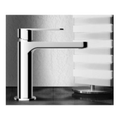 MIA Set miscelatori per lavabo e bidet con scarico finitura cromo