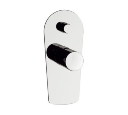 FUSION Miscelatore doccia incasso con deviatore finitura cromo