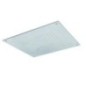 Soffione da incasso 500x500 mm in acciaio inox lucido