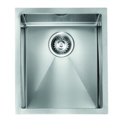 MAKI-R - INCASSO SLIM  Lavello monovasca 390x450 in acciaio inox finitura satinato