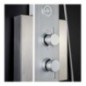 EVO 140 pannello doccia CROMOTERAPIA monocomando h.140 finitura cromo