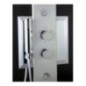 EVO 140 pannello doccia CROMOTERAPIA termostatico h.140 finitura cromo