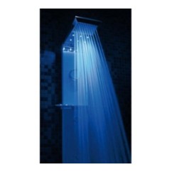 EVO 185 pannello doccia CROMOTERAPIA termostatico h.185 finitura cromo