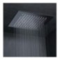 RAIN-S Soffione da Incasso quadro in acciaio inox 36x36 finitura cromo