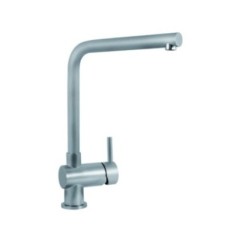 INOXA31S miscelatore monocomando in acciaio inox con canna a 90°