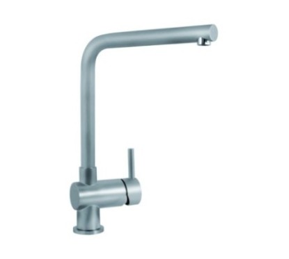 INOXA31S miscelatore monocomando in acciaio inox con canna a 90°