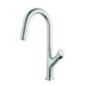 PARMIXEXT miscelatore monocomando con bocchetta estraibile finitura cromo