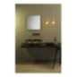 SEASTAR lavabo d'appoggio finitura extraluxury black&gold