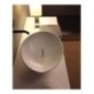 AFYA lavabo d'appoggio finitura pitone bianco