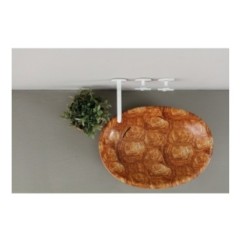 BIKO lavabo d'appoggio finitura tartaruga