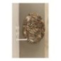 BIKO lavabo d'appoggio finitura zebra arancio