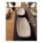 SHAKIA lavabo d'appoggio finitura bianco lucido