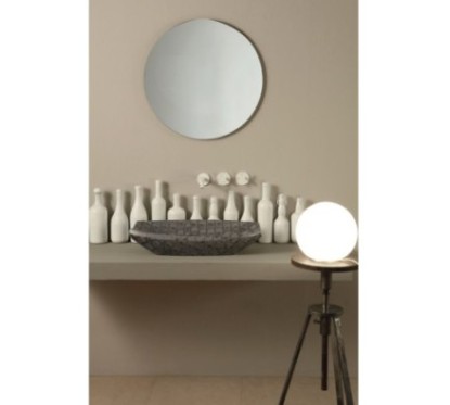 SHAKIA lavabo d'appoggio finitura caimano dark