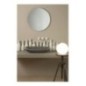 SHAKIA lavabo d'appoggio finitura caimano dark