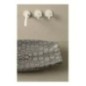 SHAKIA lavabo d'appoggio finitura caimano dark