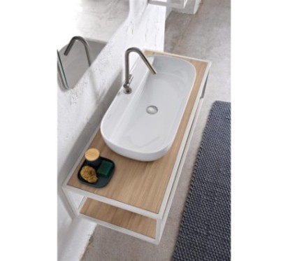 GLAM 76/R lavabo d'appoggio
