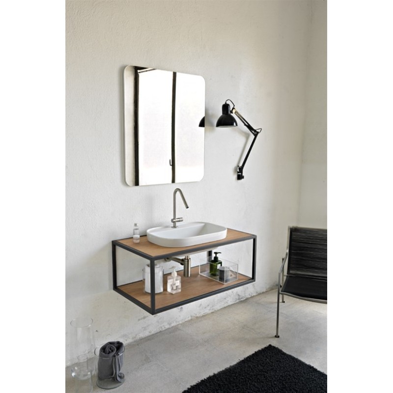 GLAM 55/S lavabo d'appoggio o sospeso