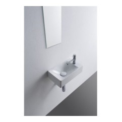 SOFT 38 lavabo d'appoggio o sospeso