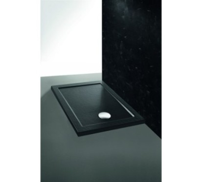 LOW ARDESIA piatto doccia acrilico rettangolare 72x90 con piletta finitura bianco altezza 4cm