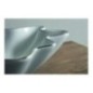 SHELL lavabo d'appoggio finitura filo platino