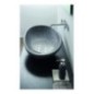 BIKO lavabo d'appoggio finitura caimano dark