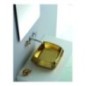 HASANA lavabo d'appoggio finitura luxury gold
