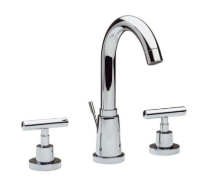 TILLY Batteria lavabo con scarico finitura cromo