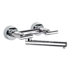 TILLY Gruppo lavello a muro con bocca girevole finitura cromo