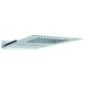 Soffione doccia 2 getti 480x250 mm in acciaio inox lucido
