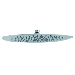 Soffione tondo diam.250 mm in acciaio inox spazzolato