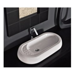 SMOKE lavabo d'appoggio 425x820 mm.