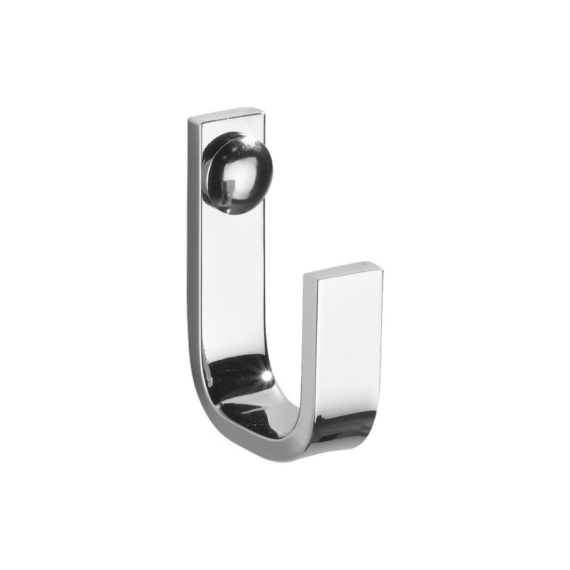 JOLLY appendiabito in ottone cromato