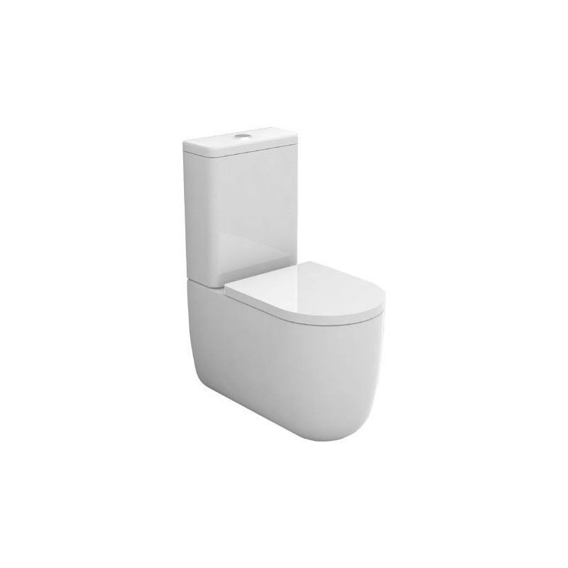 MILADY vaso monoblocco con cassetta