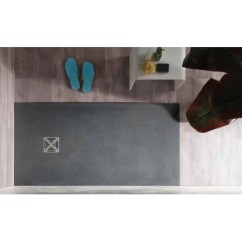 EASY SLIM Piatto doccia marmoresina semicircolare 90x90 altezza 2,5cm