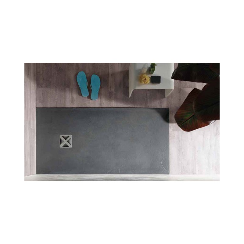 EASY SLIM Piatto doccia marmoresina semicircolare 90x90 altezza 2,5cm