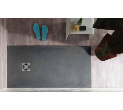 EASY SLIM Piatto doccia marmoresina semicircolare 90x90 altezza 2,5cm