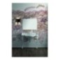 SOVEREIGN lavabo consolle 95 cm. + coppia gambe VENICE  finitura bianco lucido