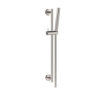 TOKYO STEEL Saliscendi minimale con doccetta ad 1 funzione tutto in acciaio inox