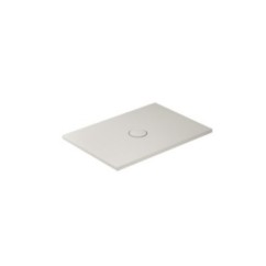 FOLIA Piatto doccia ceramica rettangolare cm. 100x80 finitura sabbia altezza 3cm