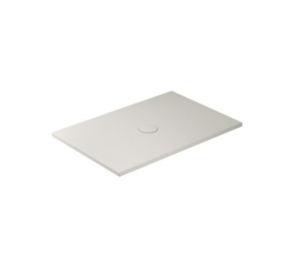 FOLIA Piatto doccia ceramica rettangolare cm. 120x80 finitura sabbia altezza 3cm